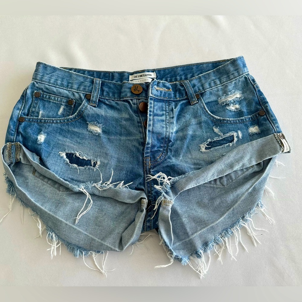 One Teaspoon Denim Shorts